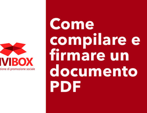 Come compilare e firmare un documento PDF