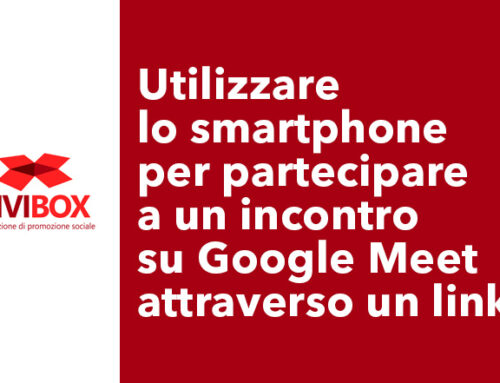 Utilizzare lo smartphone  per partecipare a un incontro su Google Meet attraverso un link